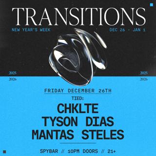 Tied Feat. Chklte, Tyson Dias + Mantas Steles
