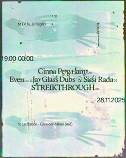 De Là... Je L'Espère — Cinna Peyghamy (Live) • Streikthrough (Live) • Even (Live)