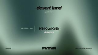 Fvtvr X Desertland: Kink Vs Kirilik