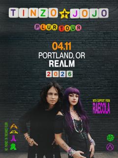 Tinzo + Jojo (Book Club Radio): Plur Tour