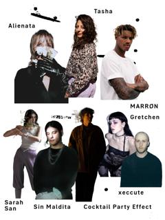 Clubnight - Alienata B2B Tasha, Marrøn, Echidna