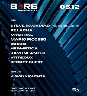 Bors Pres/ 'Steve Rachmad: From Sterac To Parallel 9' + Pelacha + More