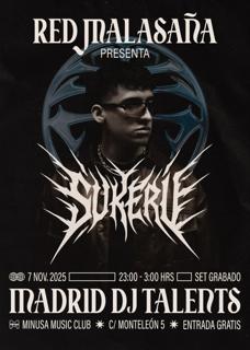 Sukeru 3 Hour Techno Set - Madrid Dj Talents By Red Malasaña