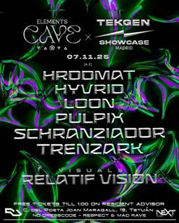 Elements Cave: Tekgen (Argentina & Brasil) Showcase In Madrid