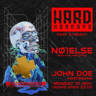 Hard Mondays Amsterdam - Hard Techno Night With No1Else