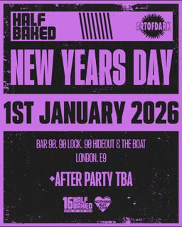 Half Baked X Art Of Dark - Nyd 2026