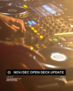 Stage & Radio: Open Deck Wednesdays - Techno