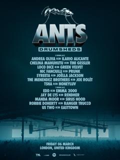 Ants With Andrea Oliva B2B Ilario Alicante, Loco Dice B2B Green Velvet