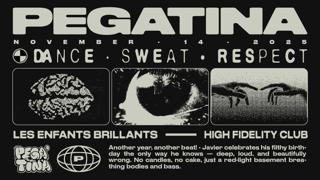 Pegatina Pres. Linja Live + Javier Carballo Bday