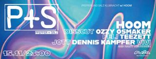 P+S Klubnacht // 15.11. // W / Hoom