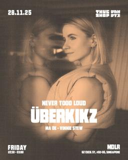 Thugshop X Unmute Presents: Never Tooo Loud With Überkikz (De)