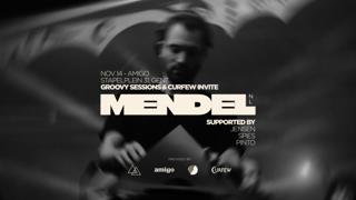 Groovy Sessions X Curfew With Mendel (Nl), Jensen, Pinto & Spies
