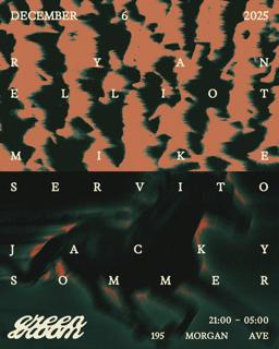 Green Room Presents Ryan Elliott, Mike Servito, Jacky Sommer