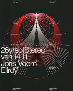 26 Yrs Of Stereo: Joris Voorn - Ellroy
