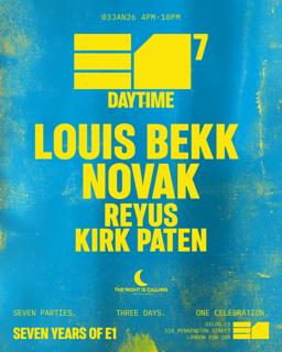 E1⁷: Louis Bekk & Novak