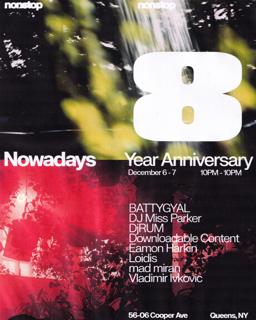 8Th Anniversary Nonstop: Djrum, Eamon Harkin, Loidis, Mad Miran, Vladimir Ivkovic + More