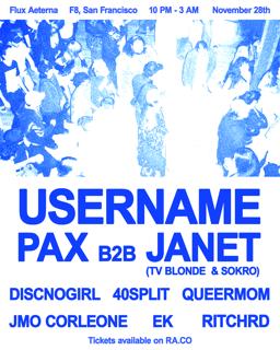 Flux Aeterna: Username