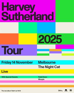 Harvey Sutherland - Debt Album Launch