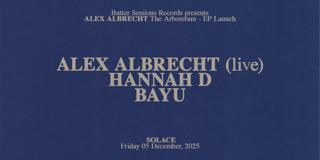 Bsr Presents Alex Albrecht Live, Hannah D & Bayu