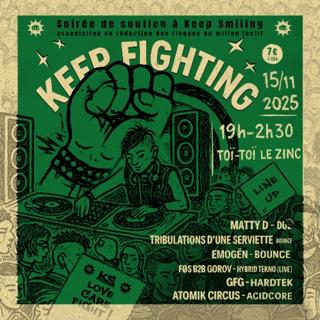 Keep Fighting - Soirée De Soutien À Keep Smiling