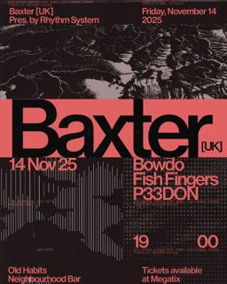 Rhythm System Pres. Baxter (Uk)