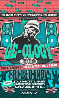 Bump City & Stan'S Lounge Present Ge-Ology