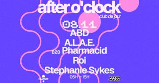 After O'Clock: Stephanie Sykes, A.L.A.E B2B Pharmacid, Roi