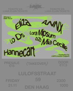 Bella Tazza X Whomp - Fundraiser For Lgbt Asylum Support