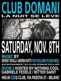 Club Domani With Guy Williams (Flash-Ibiza)