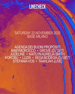 Linecheck Saturday Night With Sega Bodega, Judeline, Kaitlyn Aurelia Smith And Many More