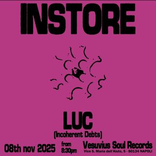 Vesuvius Soul Records Instore With Luc