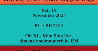 Pulse#285 - Oli Xl, Mun Sing, Em, Dimensioneimmateriale