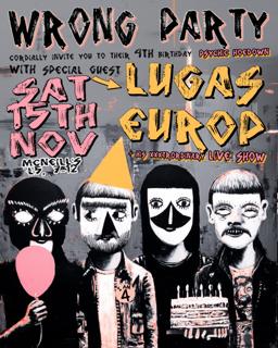Wrong Party! 4Th Birthday With Lugas Europ