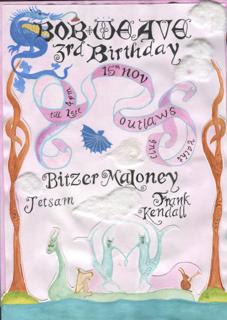 Bob And Weave 3Rd Birthday W/ Bitzer Maloney