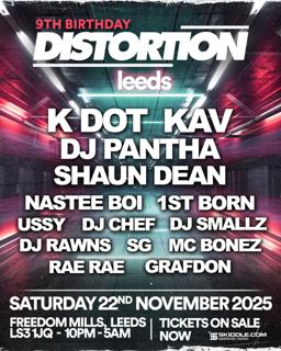 Distortion 9Th Birthday