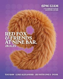 Red Fox & Friends At Nine Bar