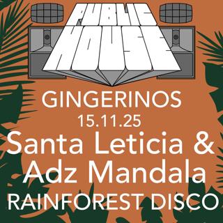 Public House Hifi Presents Rainforest Disco (Santa Leticia & Adz Mandala)