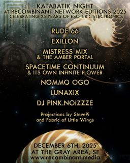 Recombinant Network Editions 2025 (Katabatik)