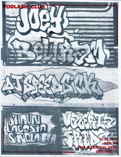 Joey Beltram, Dj Speedsick B2B Shaun Lacosta-Sinclair, Valeria Fride