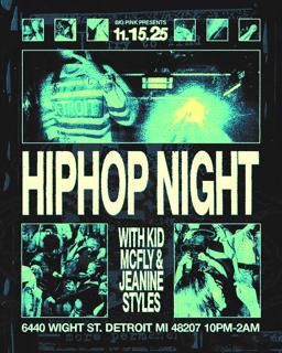 Hiphop Night: Dj Kid Mcfly & Jeanine Styles (Club Bangers)