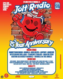 Jolt Radio 15-Year Anniversary