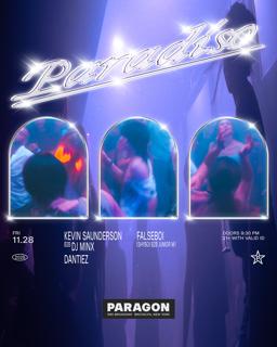 Paradiso: Kevin Saunderson B2B Dj Minx, Dantiez + Falseboi