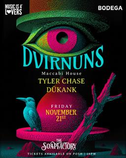 Mi4L Presents Bodega Feat. Dvirnuns [Maccabi House] - Tickets Available On Posh