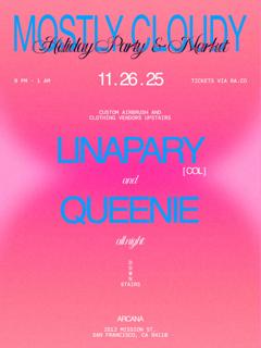 Mostly Cloudy Holiday Party & Market With Linapary