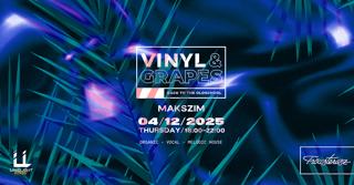 Vinyl & Grapes: Makszim / 12.04. Fröccsterasz