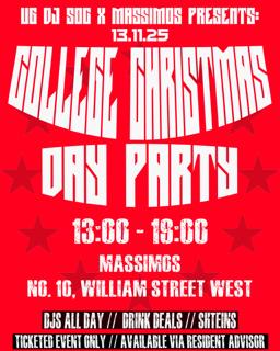 College Christmas: Ug Dj Soc At Massimos