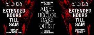 Laster Presents Kaos Night 8 Hours Under The Red Light