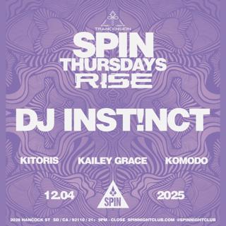 Trancension Rise: Dj Inst!Nct With Kitoris, Komodo, Kailey Grace