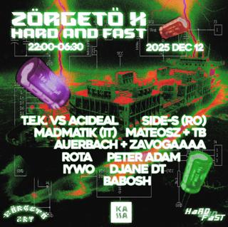 Zörgető Zrt. X Hard&Fast Invites: Madmatik(It) And Side-S(Ro)