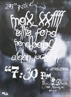 Skinny Dipping X The Flying Duck: Ellie Ford / Pond.Baby / Aidan Lochrin / Max_Xxiiii